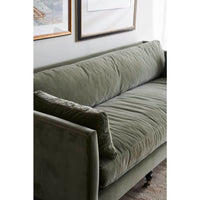 Blaise 90" Sage Velvet Cloud Sofa