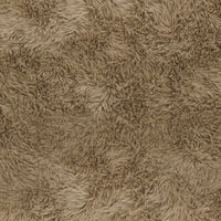 Spara Taupe Straight Vegan Shearling Accent Chair