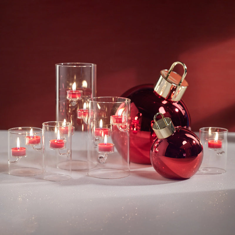 Romance Supended Tealight Candle Holder/Hurricane - Set of 4 (2 Sizes Available)