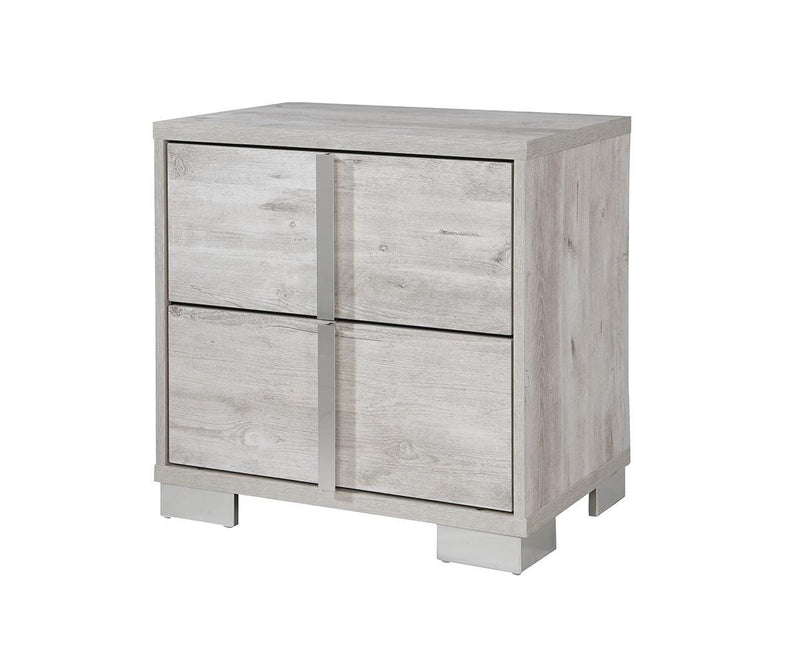 Vida White Modern Bedroom Set