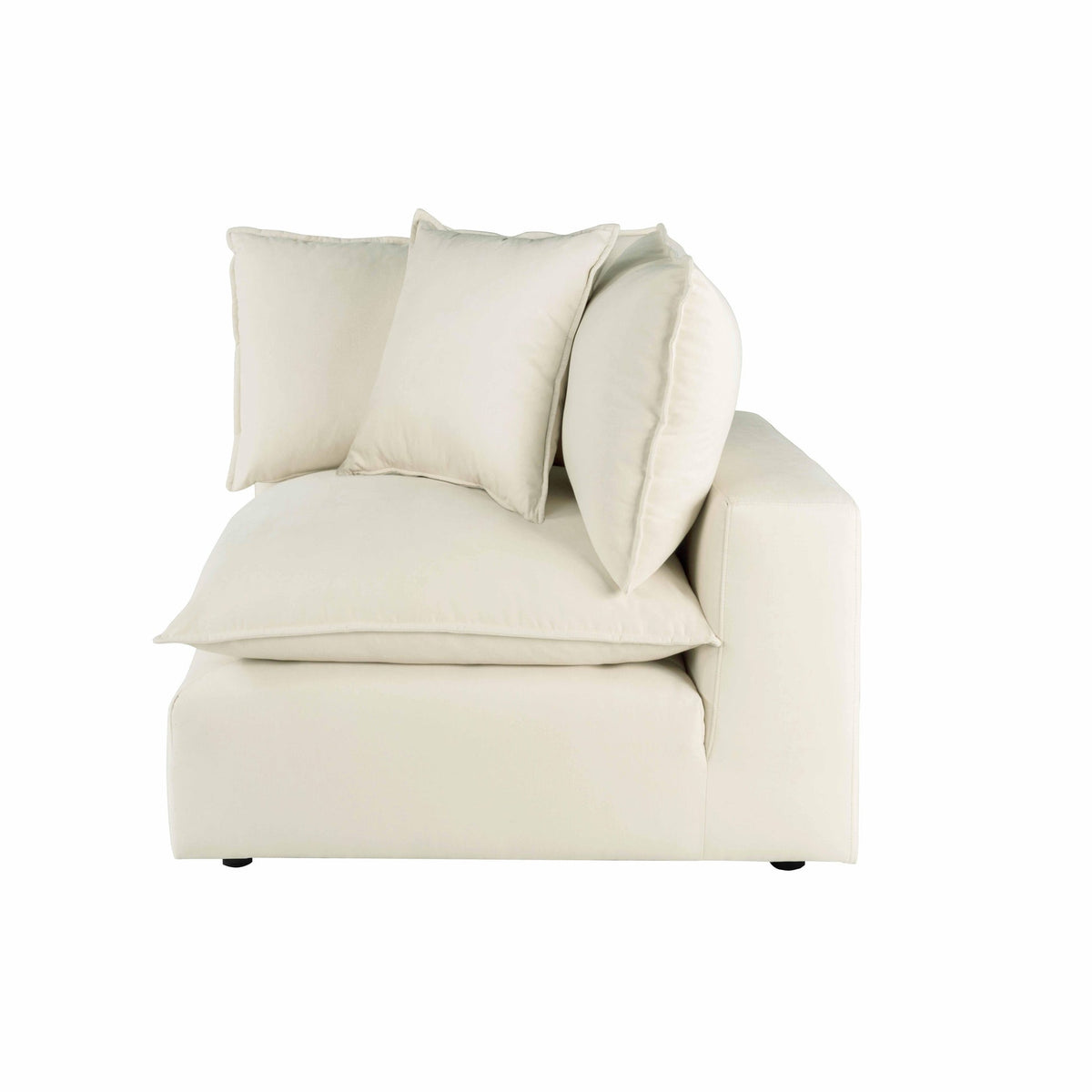 Cali Natural Performance Fabric Modular Corner Chair