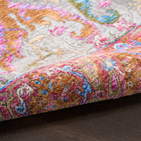 Paris Pink Multicolour Area Rug