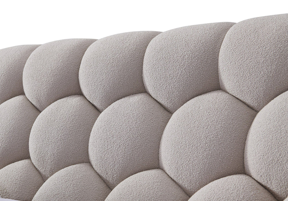 Nicoma Modern Beige Bed