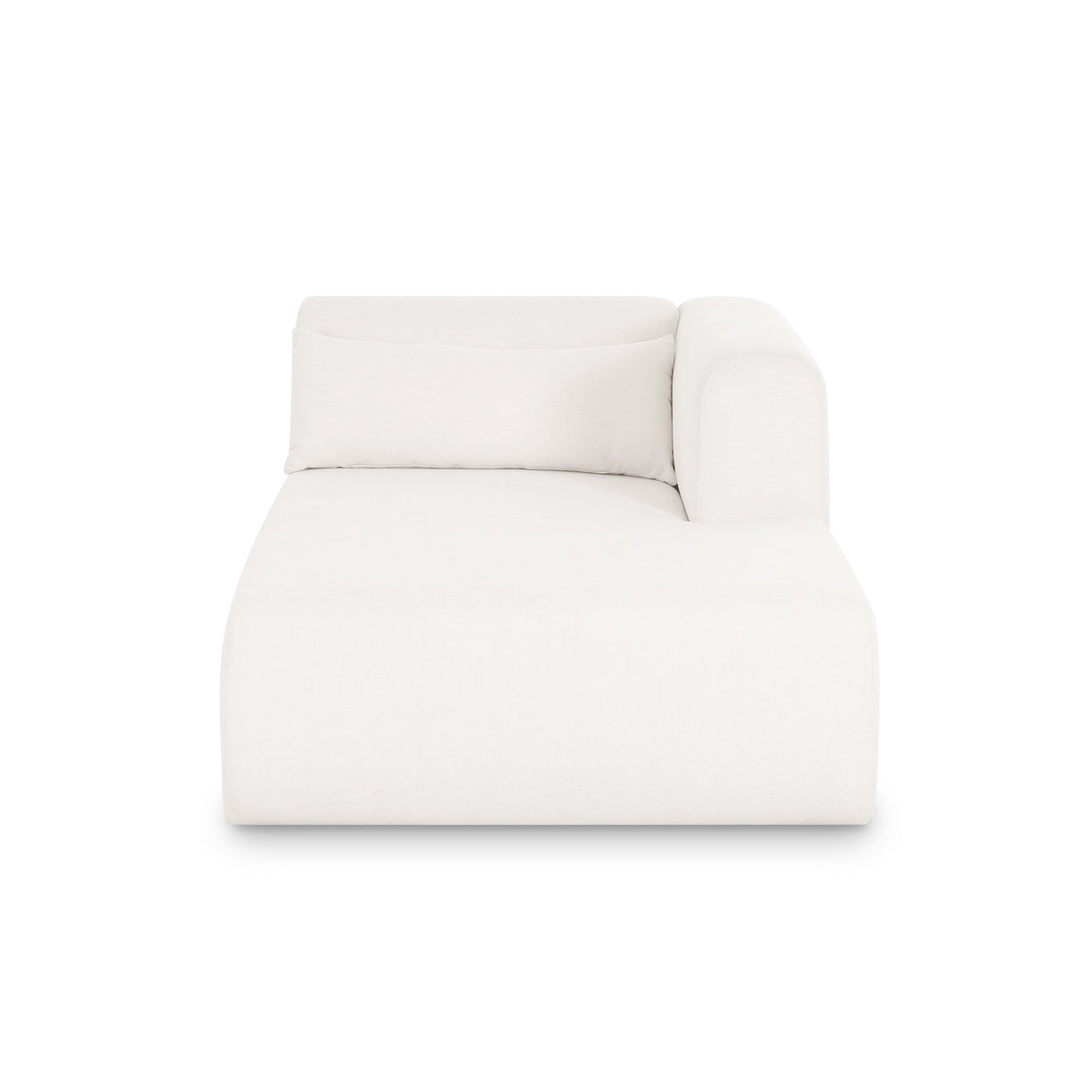 Tereasa Cream Performance Chenille Modular Chaise