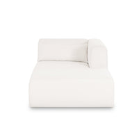 Tereasa Cream Performance Chenille Modular Chaise