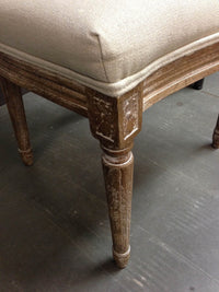 Belinda Antique Linen Dining Chair (Set of 2)