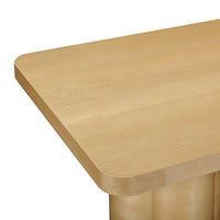 Elliana 90" Natural Ash Dining Table