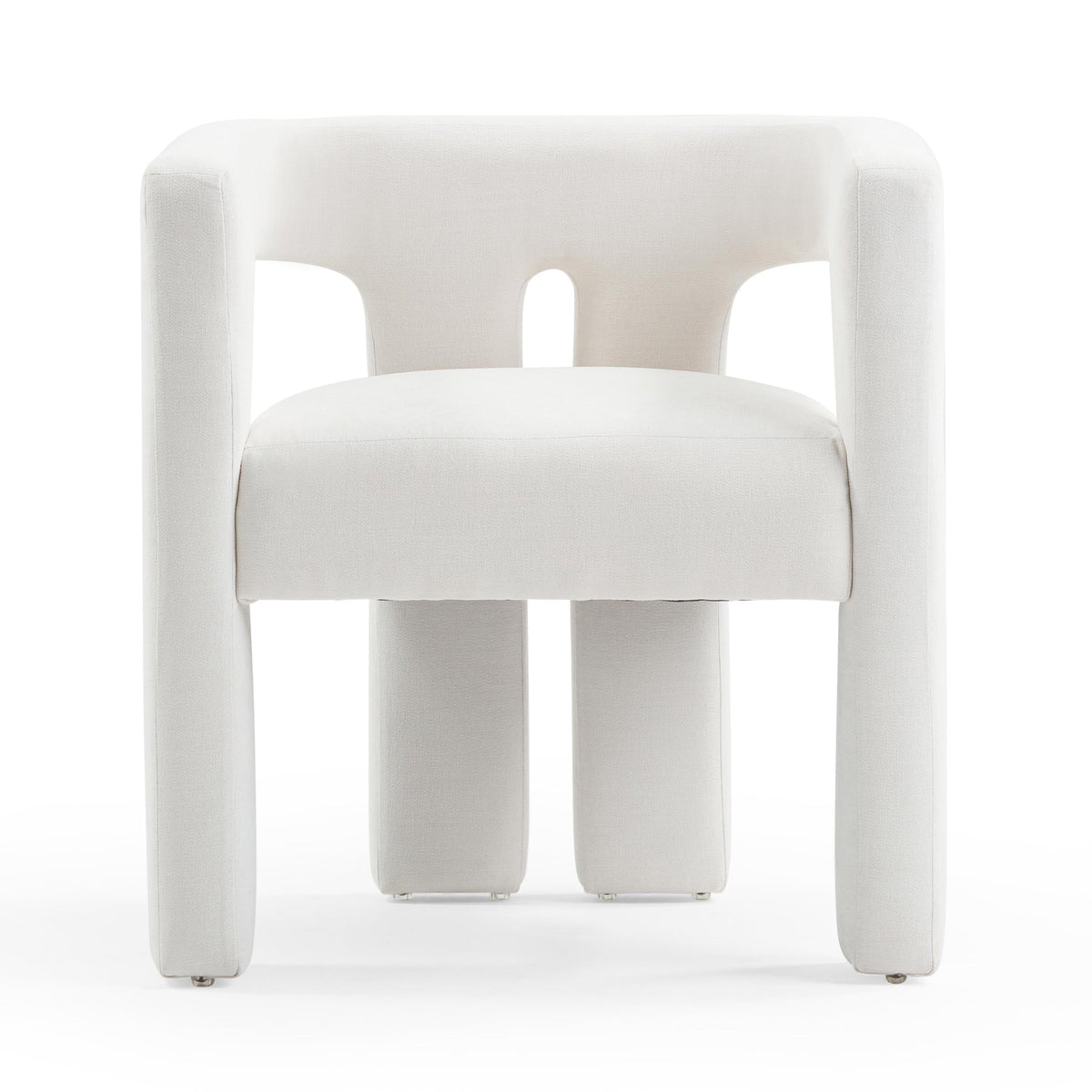 Sloane Bone White Fabric Chair
