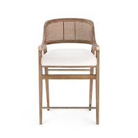 Eden Driftwood & Linen Counter Stool