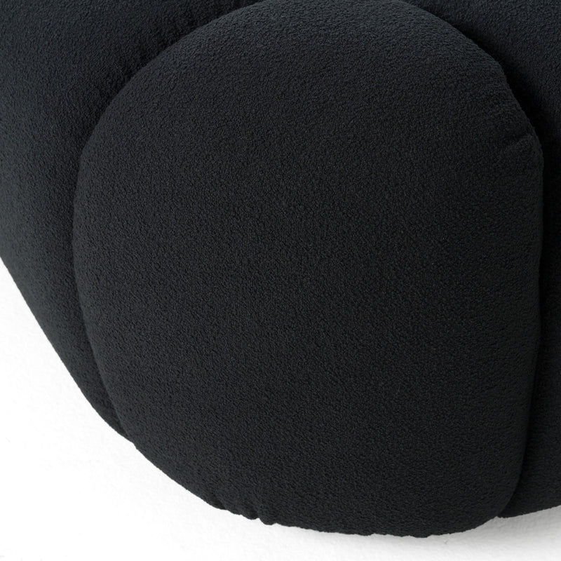 Nicoma Modern Black Bed