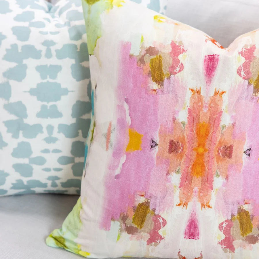 Hannah Watermark Multicolour Decorative Pillow (4 Sizes Available)
