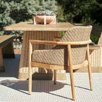 Chilton Performance Boucle Outdoor Dining Chair