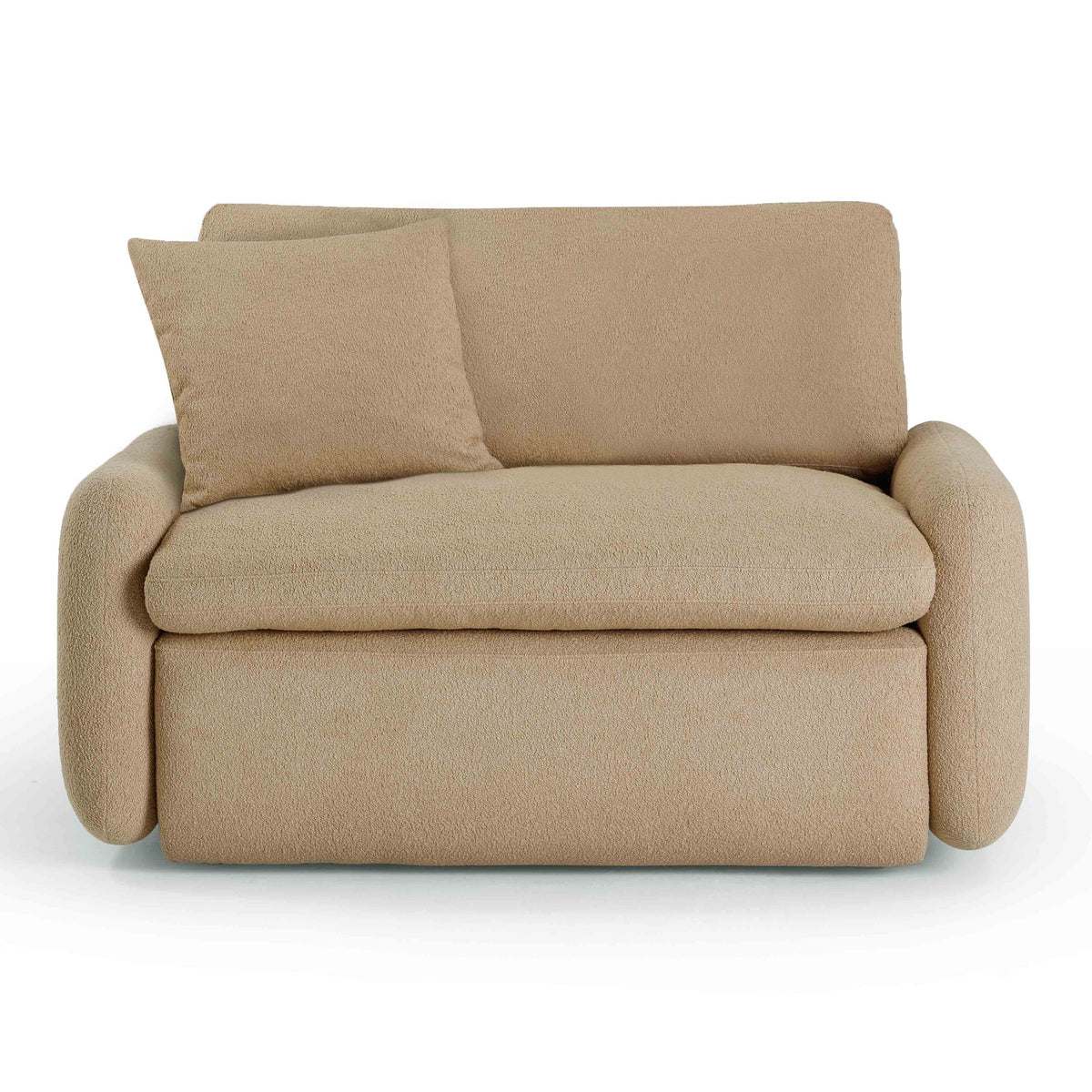 Rachelle Tan Contract Grade Boucle Lounge Chair