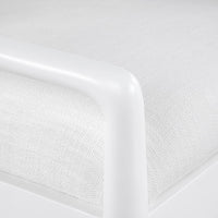 Lev White Armchair