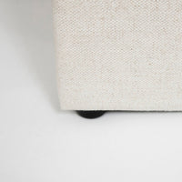 Evita Cream Fabric Storage Bed