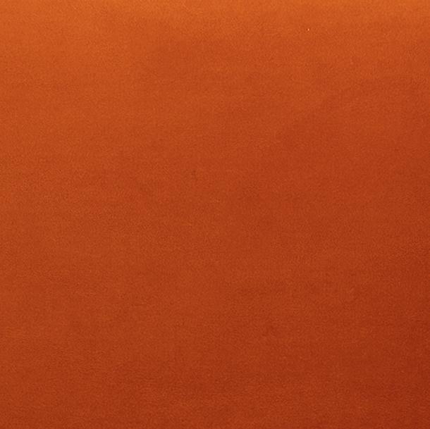Arnaldo 90.5” Rust Orange Performance Velvet Sofa