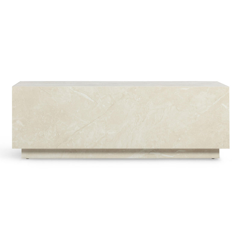 Tye Cream 47" Rectangular Coffee Table