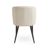 Anita Taupe Faux Leather Dining Chair