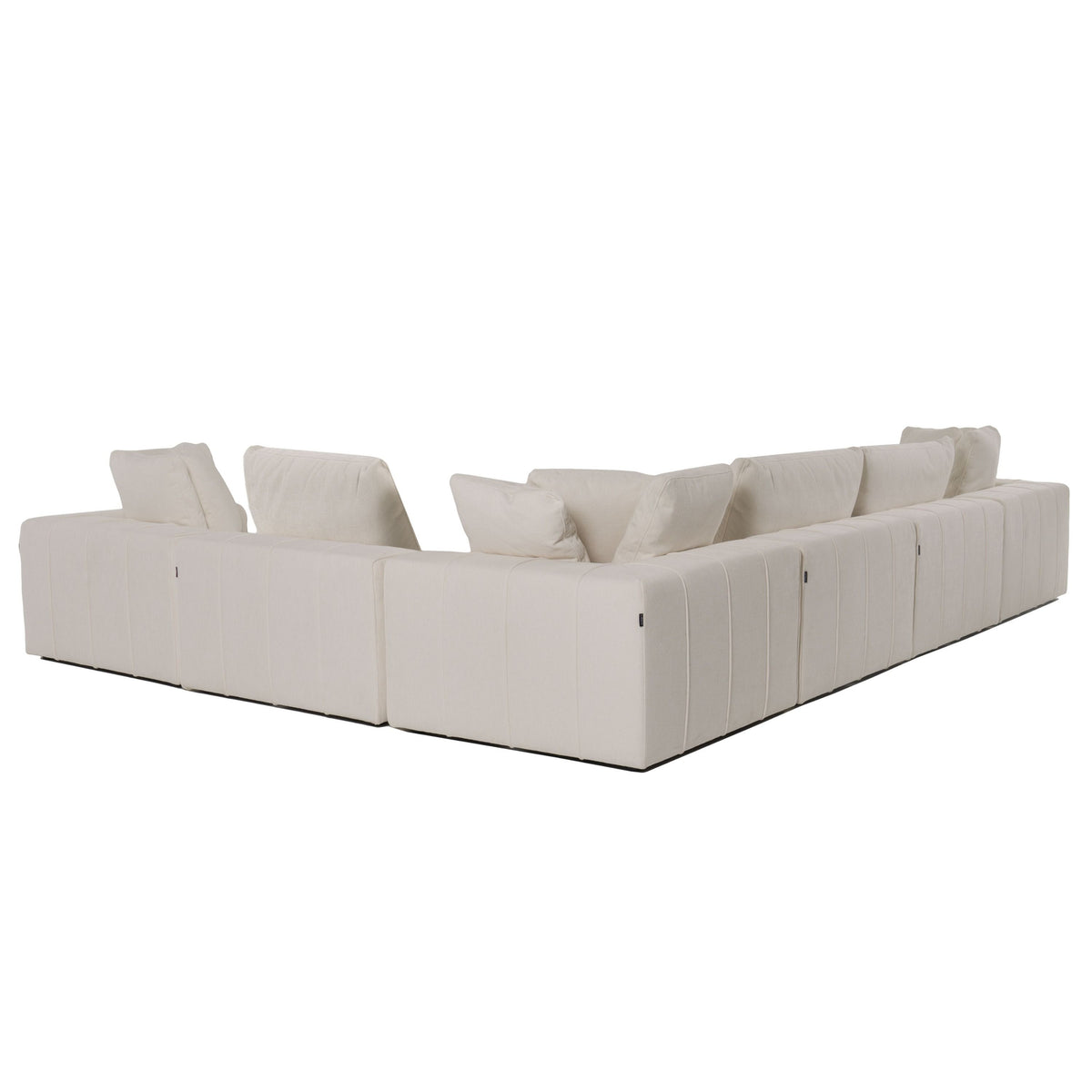 Terra Modern Off White Fabric Modular Sectional Sofa