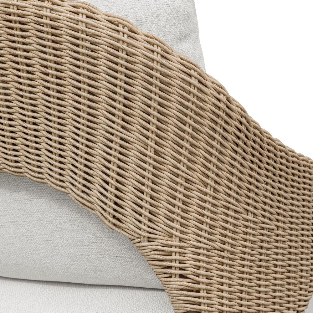 Avenue White All Weather Outdoor Lounge Chair