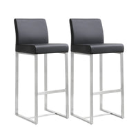 Moriah Black Steel Barstools (Set of 2) - Luxury Living Collection