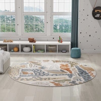 Safari Neutral Area Rug