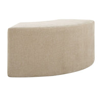 Verdi 45" Curved Silhouette Velvet Dining Bench