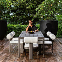 Palisades 92" Indoor-Outdoor Dining Table