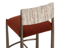 Bayard Two-Tone & Dark Bronze Bar Stool