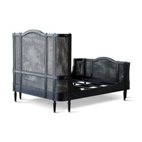 Josephine Blackened Oak Bed