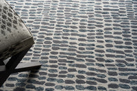 Reign Black/Grey Luxury Area Rug