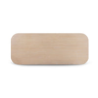 Brooke Driftwood 106" Ash Wood Rectangular Dining Table