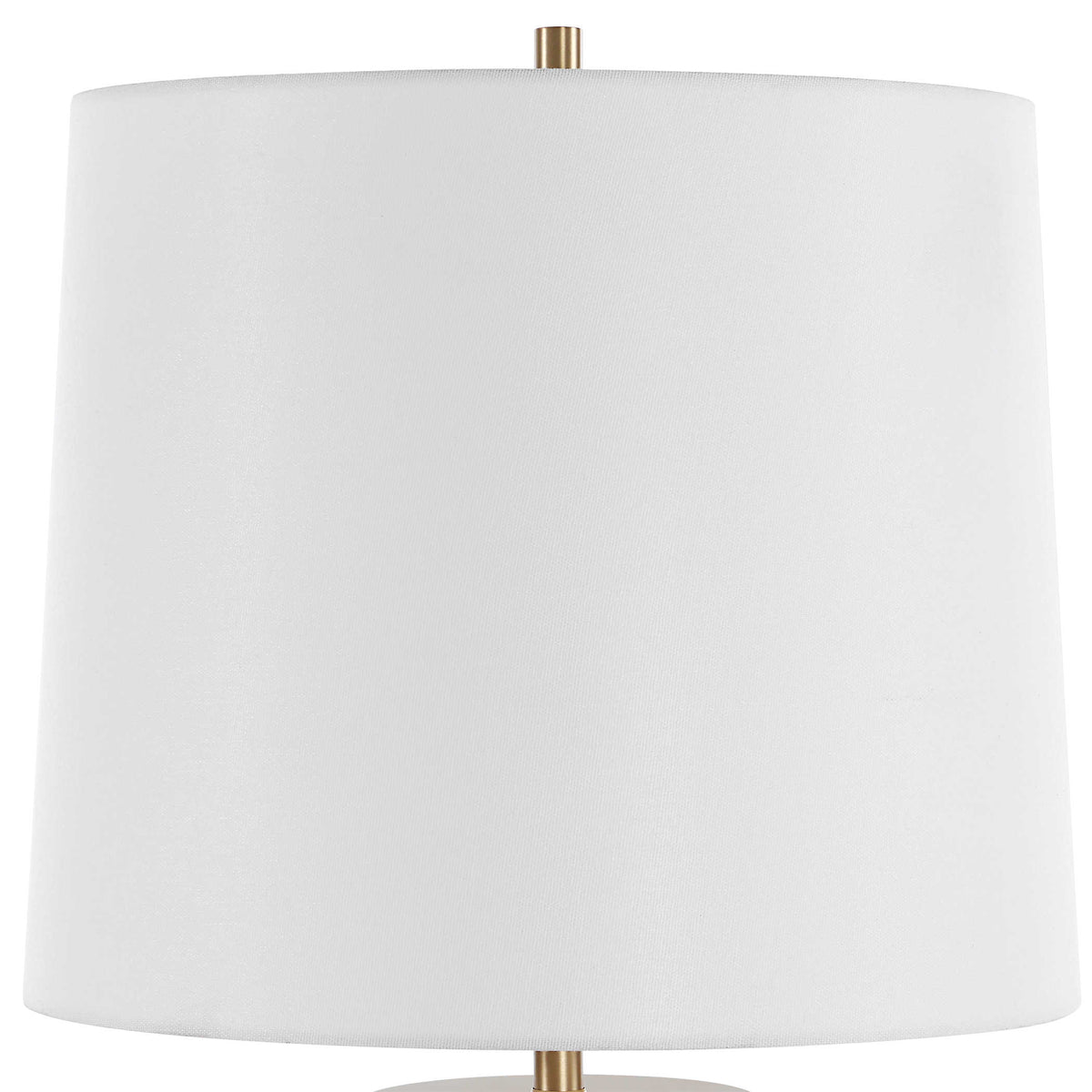 Tina Black Glass & Gold Table Lamp