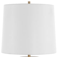 Tina Black Glass & Gold Table Lamp