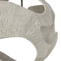 Corsica White & Gold Pendant (3 Sizes Abvailable)