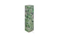 Onyx Green Square Flourite Pedestal Lamp