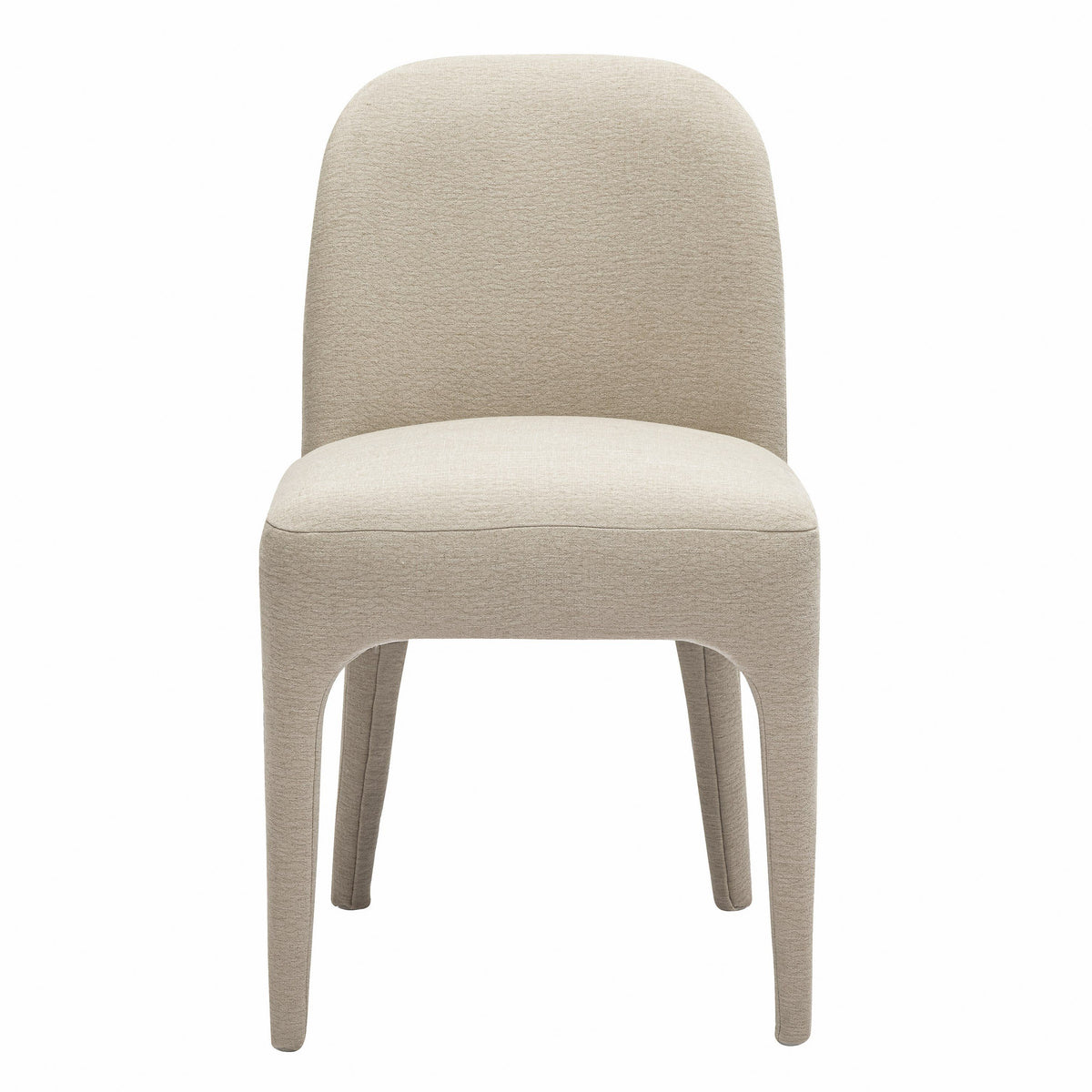 Margarette Modern Upholstered Beige Dining Chair (Set of 2)