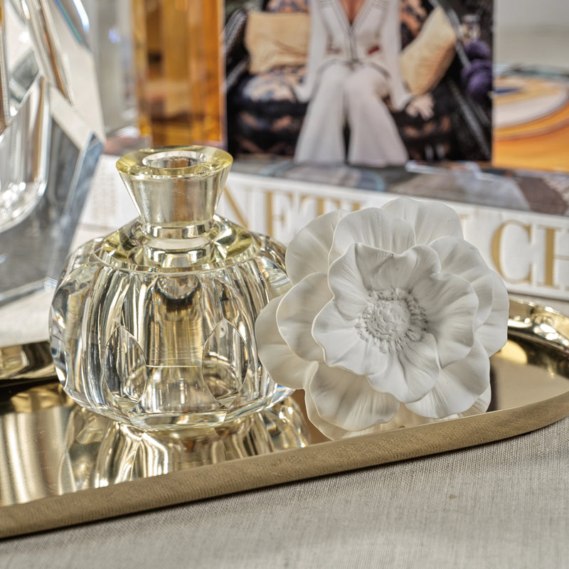 Venezia Alessandra Fragrance Porcelain & Crystal Diffuser (Set of 4)