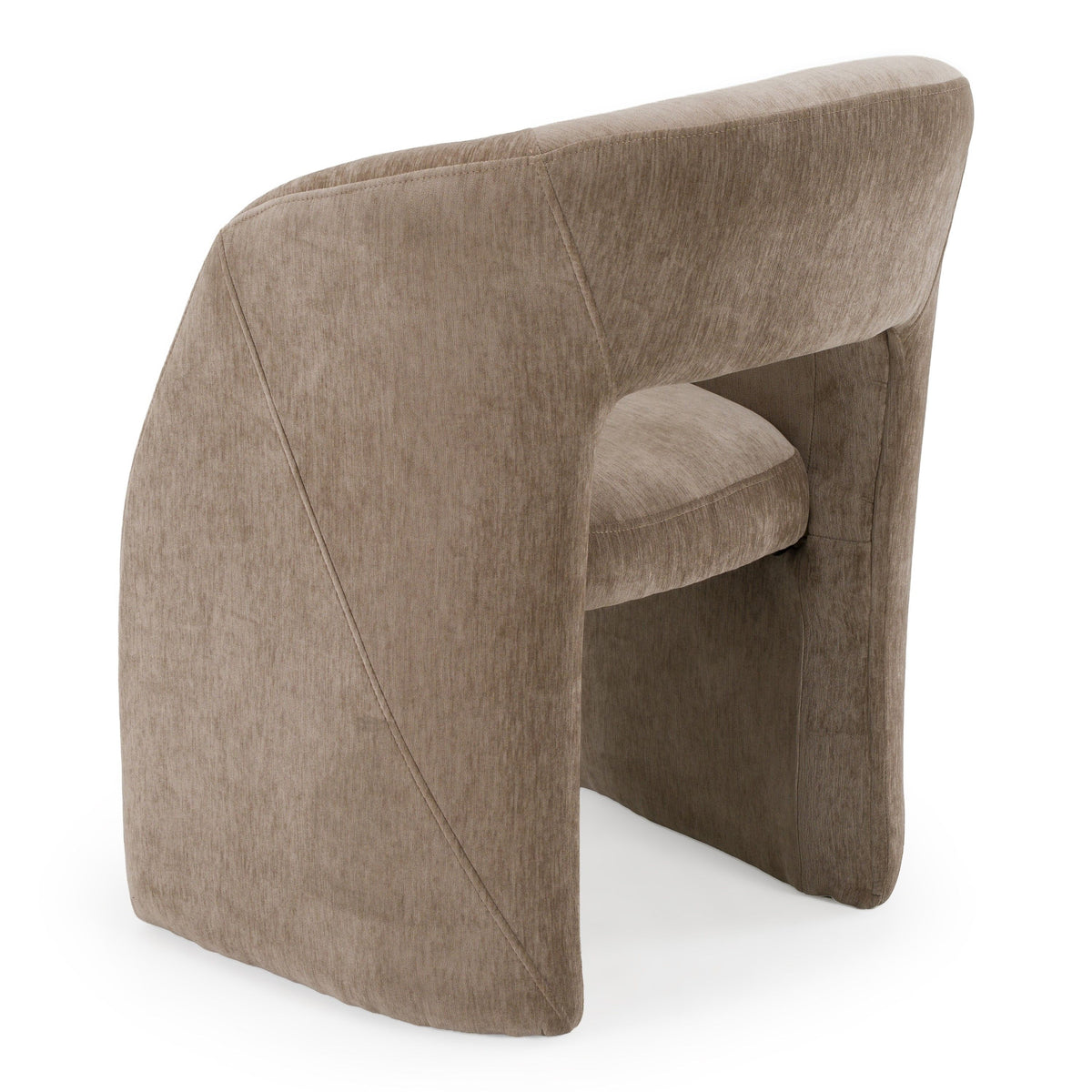 Verica Modern Tan Upholstered Dining Chair