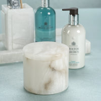 Côte d'Azur Alabaster Apothecary Jar - Set of 2