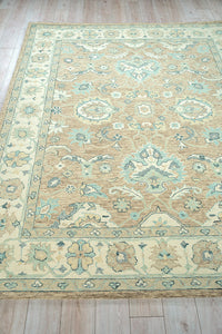 Nell Light Brown/Ivory  Luxury Area Rug