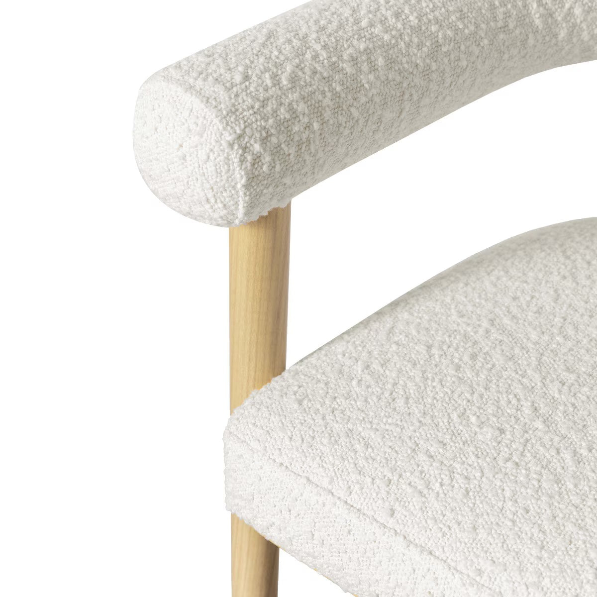 Spara Cream Performance Boucle Counter Stool