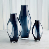 Kura Night Blue Vases (3 Sizes Available)