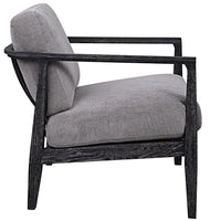 Palerma Steel Gray Accent Chair