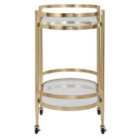 Soliel Gold Bar Cart