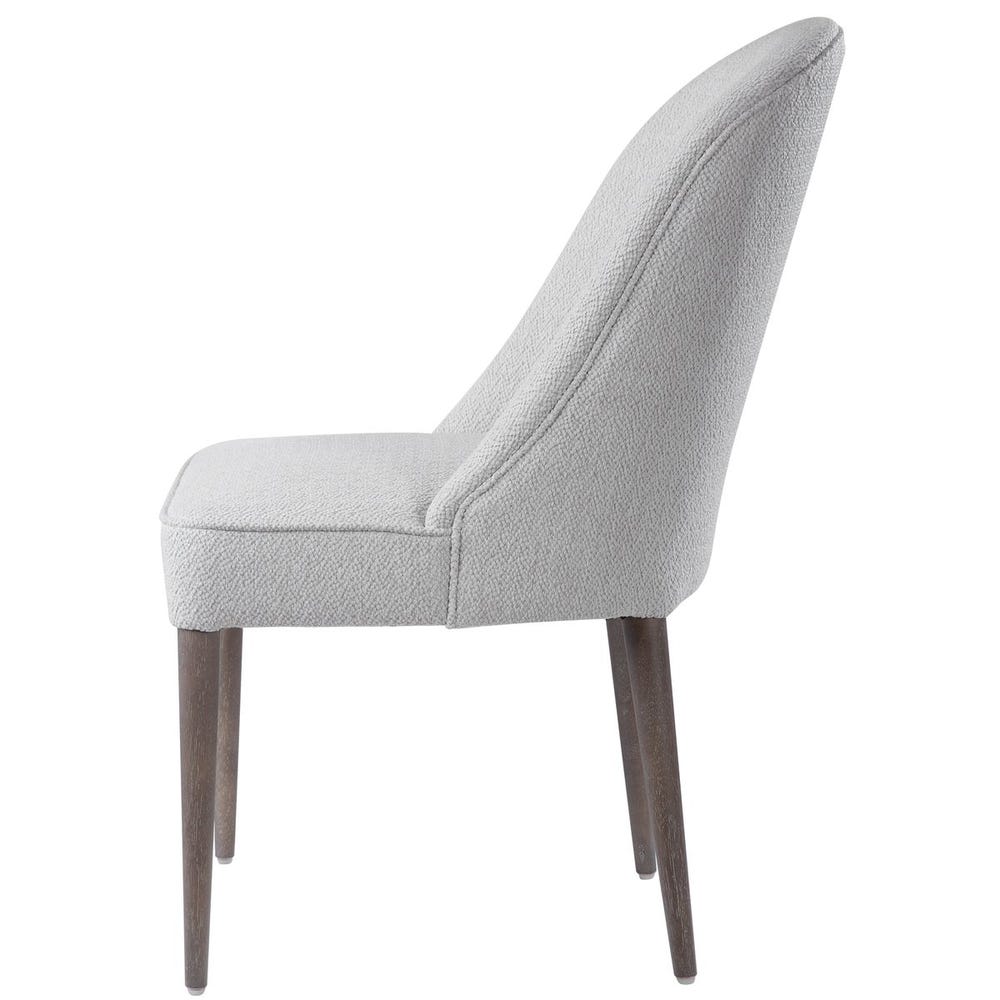 Alexa Off White Fabric Chair (Set of 2)