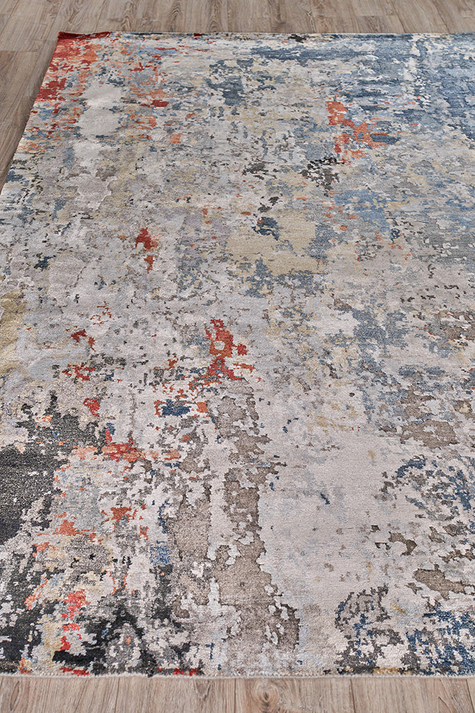 Roza Blue/Grey Artist's Area Rug