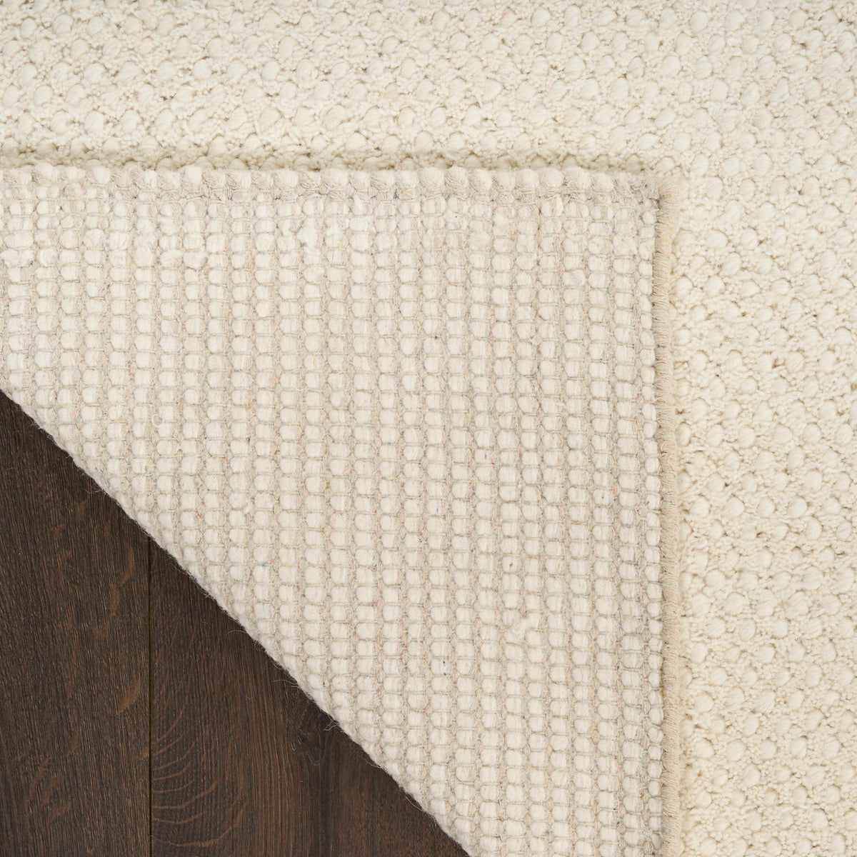Everly Ivory Wool Blend Area Rug