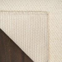 Everly Ivory Wool Blend Area Rug