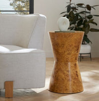 Claude 101" White Linen Sofa